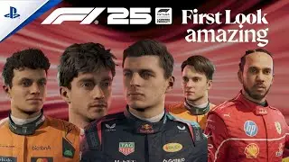 F1 2025 | First Look-Amazing..! Ultra Realistic, Next-Gen Face Scans of All Drivers PS5 Gameplay