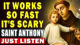 💖POWERFUL PRAYER TO RECEIVE AN URGENT MIRACLE NOW - SAINT ANTHONY OF PADUA🙏