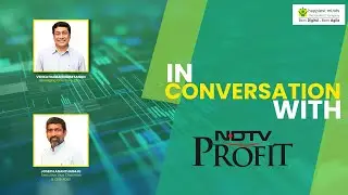 Interaction with NDTV Profit regarding Q1 Results FY25 #happiestminds #interaction
