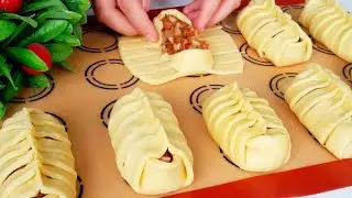 САМСА НОВИНКА!!! Семья Будет в Восторге! Рассыпчатая Самса  Вкусно Быстро и Доступно