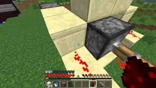 Minecraft 1.4.7 - How to make a SEMI-Automatic Carrot Farm [TUTORIAL]