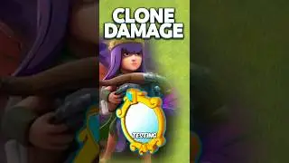 Magic Mirror Damage Testing #clashofclans #shorts