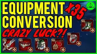 Equipment Conversion X35 (Crazy Luck?! Speed!) 🔥 Epic Seven