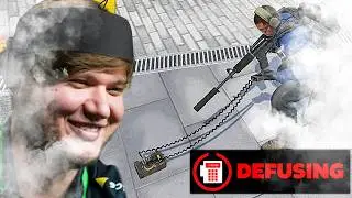 WHEN CS2 PROS ARE SNEAKY! (BEST NINJA DEFUSES)