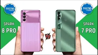 Tecno Spark 8 Pro vs Tecno Spark 7 Pro || Full Comparison ⚡ Which one is Best...
