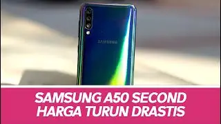 Harga HP Second Samsung Galaxy A50 64GB Maret 2023, Cuma Rp 1 Jutaan!