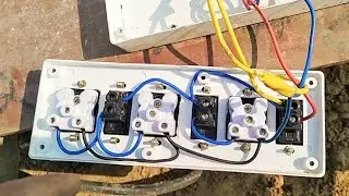 #32 One Way Switch And Three Pin Socket And Holder Ka Bode Connection Sikhe | Bode Kaise Banate Hai