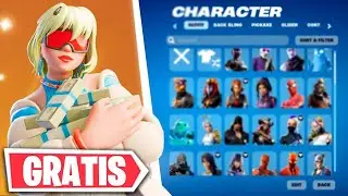 MINHA CONTA DE 6 ANOS, R$0,00 E + DE 200 SKINS - Fortnite