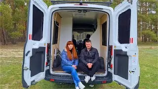 Кухня.  Автодом своими руками.  Форд транзит #9