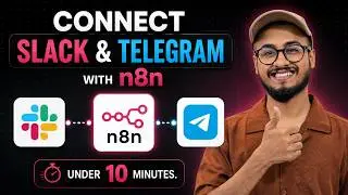 Telegram and Slack connect করুন নিমিষেই! (n8n টিউটোরিয়াল)