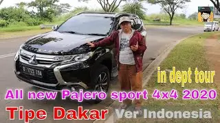 in depth tour pajero sport dakar 4x4 tahun 2020 indonesia