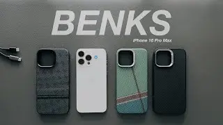 Benks iPhone 16 Pro Max [Cases with Real Kevlar® for All].!