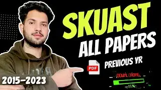 SKUAST PREVIOUS YEAR PAPERS DIRECT LINK |Do 50% Paper Done In Just 2 Days| #Skuastpapers