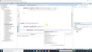 Java Programming Tutorial -  17 -  Passing Array as a parameter to Method