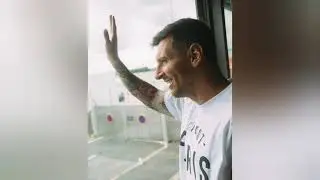 Lionel Messi First time in Paris