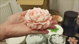 ÇİÇEK KALIBA MUM YAPIMI @BYDORUK COLLECTİON
