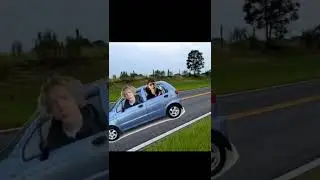 хозяева едут в матизе