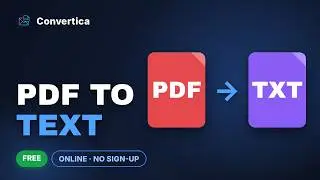 How to Convert PDF to Text — Extract Text from a PDF (Online) | Convertica