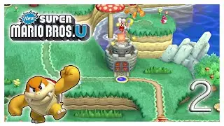 New Super Mario Bros. U part 2: Feuer- und Eis-Battle gegen Boom Boom!