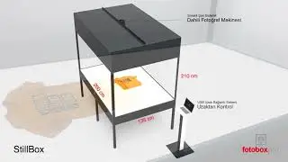 Fotobox Pro Stillbox Tekstil Fotoğraf Çekim Sistemi