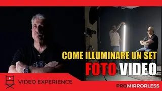 COME ILLUMINARE IL SET FOTOGRAFICO O VIDEO