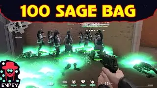 100 SAGE BAG VALORANT/ БАГ С БЕСКОНЕЧНЫМ ВОЗРОЖДЕНИЕМ