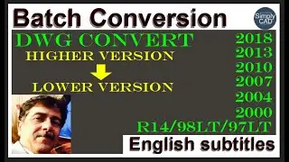 DWG Convert to Lower Version -Lightening Fast Method