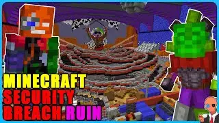 I built Roxy Raceway from FNAF Security Breach RUIN in Minecraft // Building FNAF Ruin Part #6