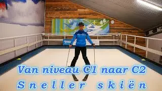 Niveau C1 naar C2 sneller skiën