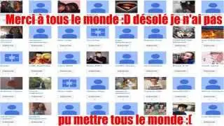 Remerciements pour les 5000 abonnés :)