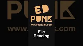 [Day 92] Sequential & Ad Hoc File Reading in Python | Learn Python | Dark Mode #100daysofpython