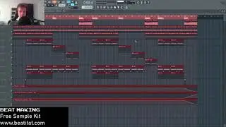 Making A Beat To This Free Sample [NEW FREE Sample Pack 2021]