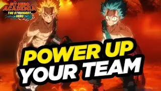How To Power Up Your Team In [My Hero Academia: The Strongest Hero] Beginners Guide