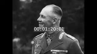 Rommel visits the Goebbels children HD 1942 - Edit