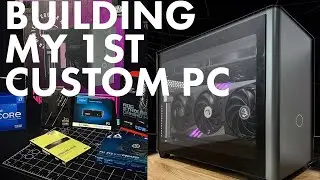MY FIRST CUSTOM PC BUILD - NR200P MAX ASMR