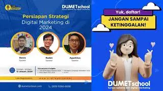 FREE Webinar Persiapan Strategi Digital Marketing di 2024