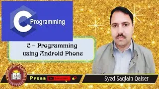 C Programing Using Android Phone