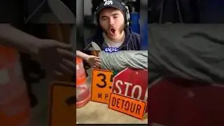 Road Signs Are NOT Free!!