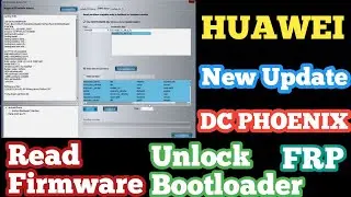 Huawei Read Firmware | Unlock Bootloader | Unlock FRP