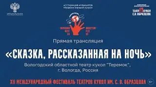 “Сказка, рассказанная на ночь” 6+, Вологодский областной театр кукол «Теремок», г. Вологда, Россия