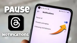 How to Pause All Notifications on Threads