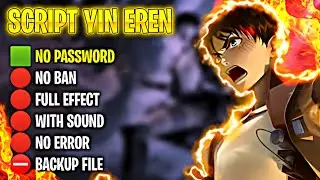 Script Skin Yin Eren AOT | Attack On Titan | NO PASSWORD | Full Effect Voice Terbaru 2024