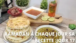 PAIN FARCI FAÇON BATBOUT ET MOJITO FRAISE