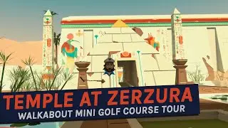 Temple At Zerzura: Walkabout Mini Golf Egypt-Inspire Course Tour