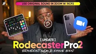 [ UPDATE ] How To Use Zoom on iPhone with Rodecaster Pro 2