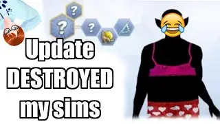 When my OLD Sims Meet Sims4 Newest Update