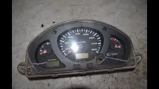 Suzuki Skywave . Burgman . AN 400 . CK41 . 1998 - 1999 г. Приборная панель