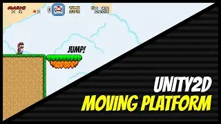 How to make Moving Platform in unity 2D Tutorial