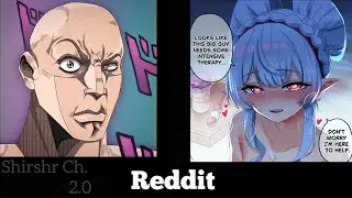 ANIME vs REDDIT (The Rock Reaction Meme) | GENSHIN IMPACT part 77
