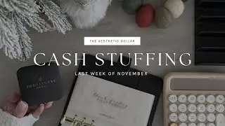 Cash Stuffing | $825 | November No. 5 | SheSaidYes Unboxing | Dave Ramsey Inspired